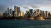 Skyline of Sydney, Australia, showing the Sydney Opera House